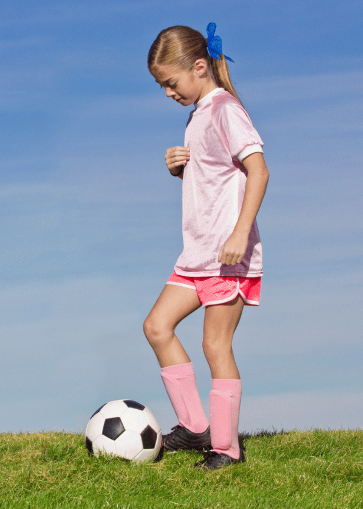 Pink Soccer Socks 